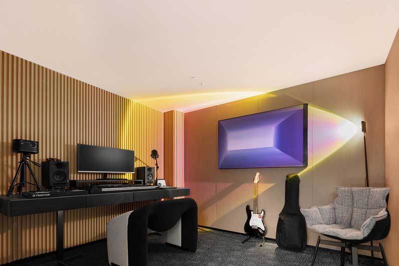 深圳福田現(xiàn)代北歐風(fēng)家居裝修設(shè)計(jì)影音工作室 深圳福田現(xiàn)代北歐風(fēng)家居裝修設(shè)計(jì)影音工作室