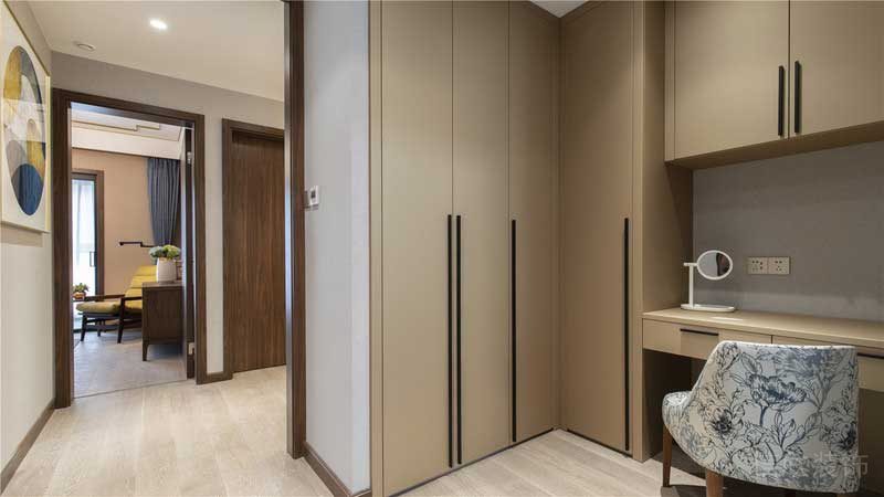 深圳南山新中式風格家居裝修衣帽間 深圳南山新中式風格家居裝修衣帽間