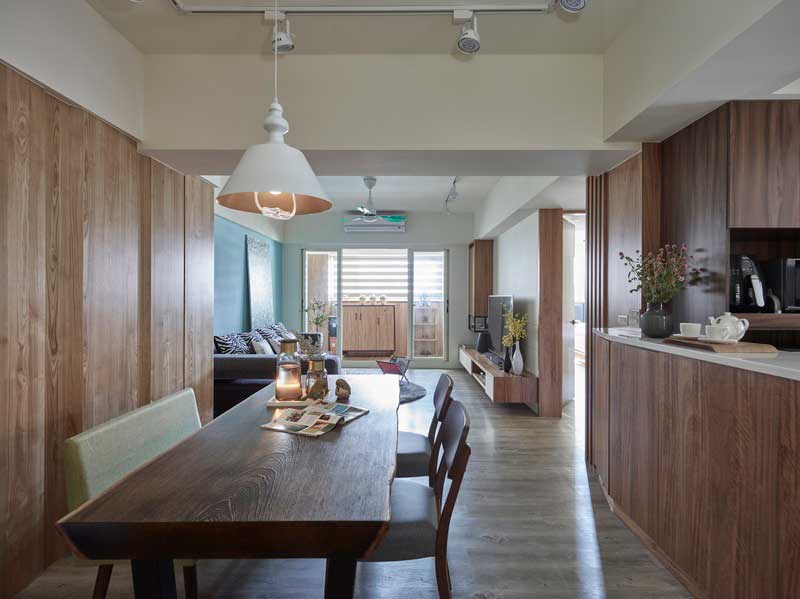 深圳鹽田區北歐風格家居住宅裝修設計效果圖餐廳 深圳鹽田區北歐風格家居住宅裝修設計效果圖餐廳