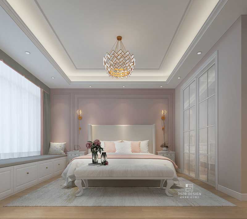 南山區(qū)180平方大平層家居裝修主臥 南山區(qū)180平方大平層家居裝修主臥