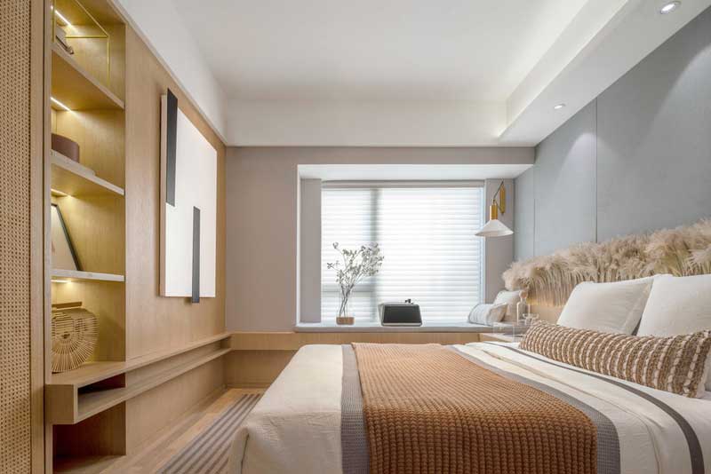 深圳南山北歐風格家裝裝修設計主臥 深圳南山北歐風格家裝裝修設計主臥