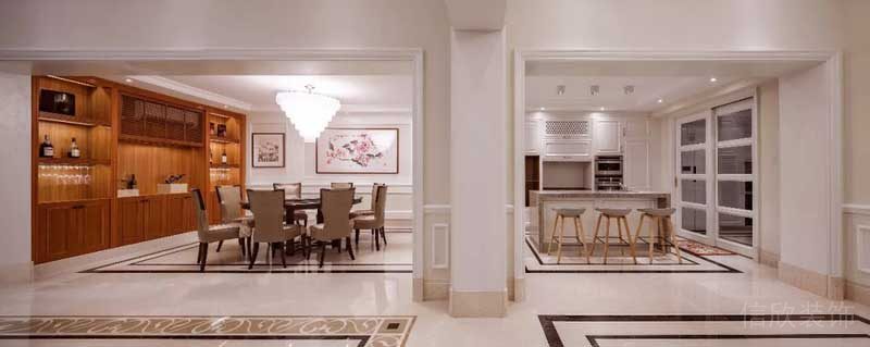 深圳寶安碧桂園簡歐風格別墅樣板間設計餐廳 深圳寶安碧桂園簡歐風格別墅樣板間設計餐廳