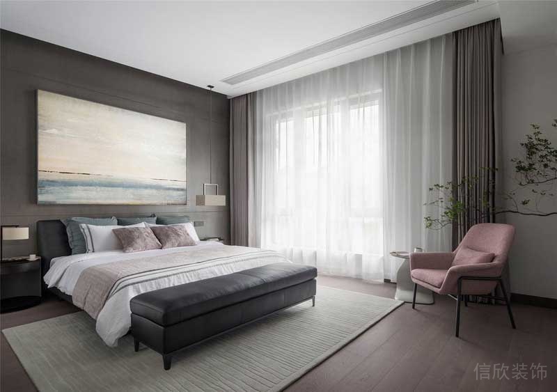 深圳羅湖區(qū)溫馨的簡約風(fēng)家居裝修空間主臥 深圳羅湖區(qū)溫馨的簡約風(fēng)家居裝修空間主臥
