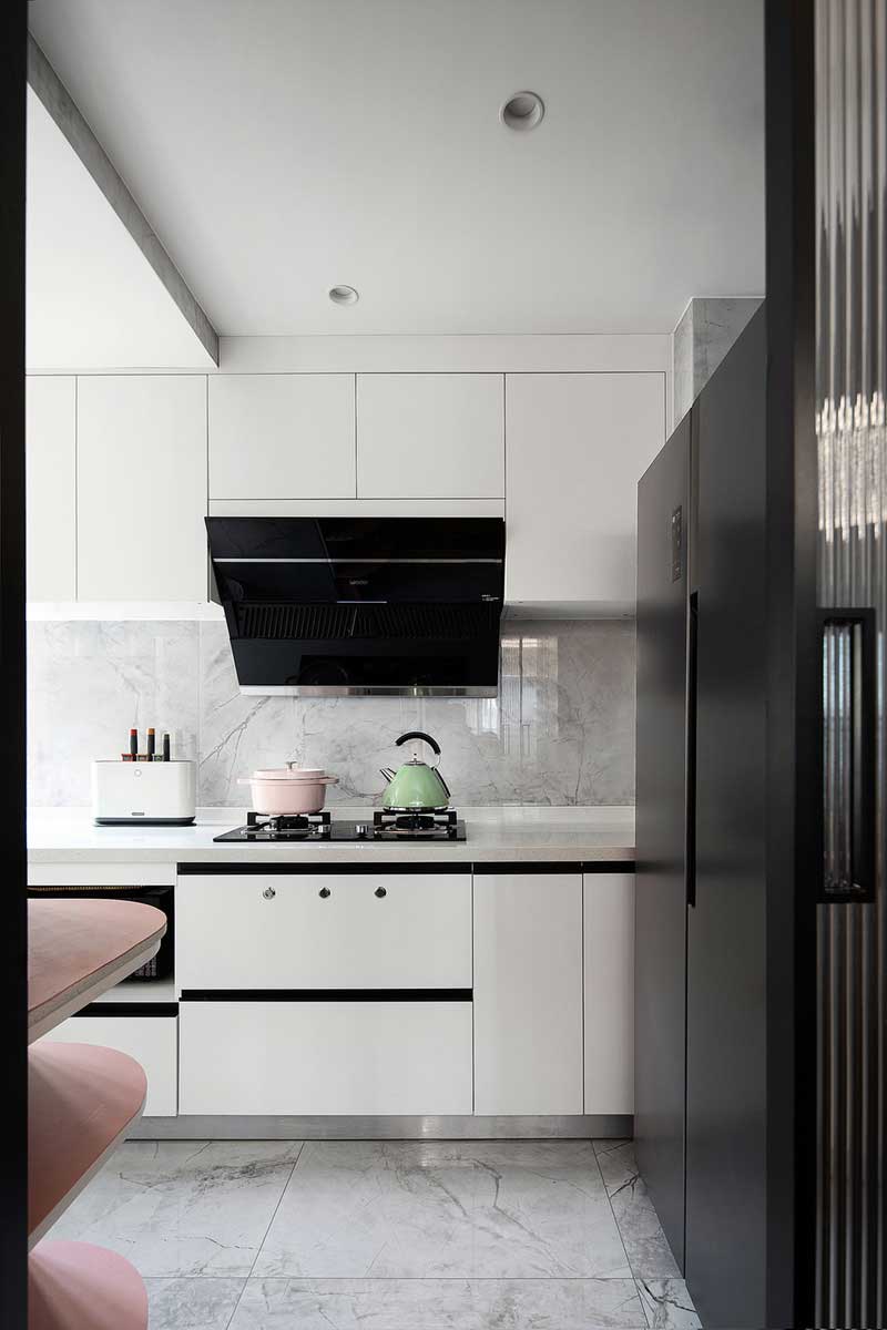 南山區(qū)輕奢風格家裝裝修設計方案廚房