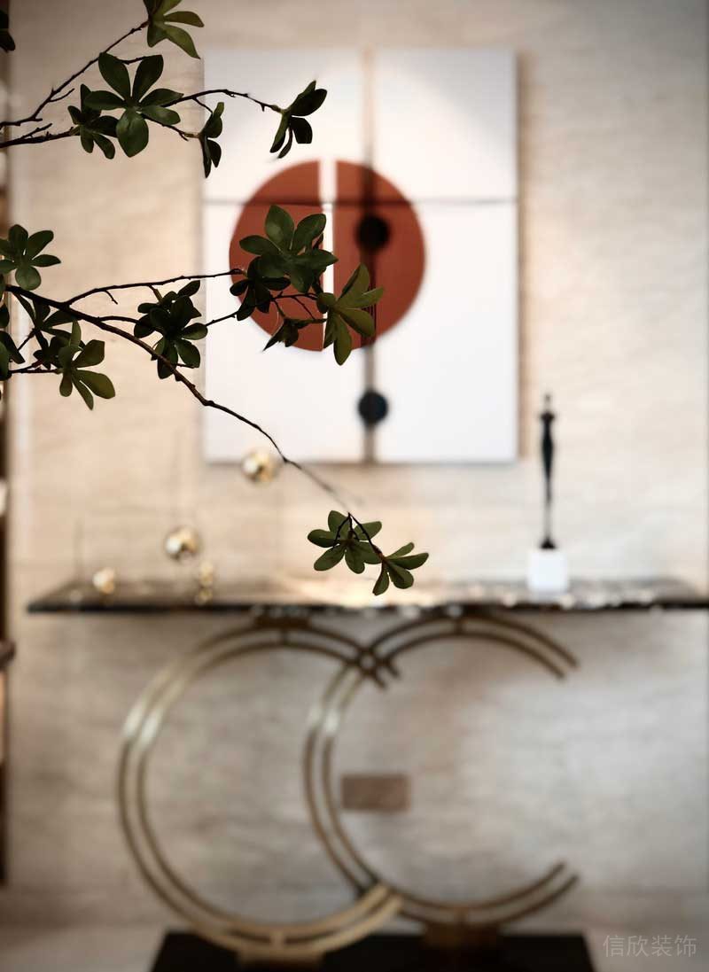 深圳龍華家裝復(fù)古輕奢風(fēng)裝修設(shè)計(jì)藝術(shù)畫(huà)