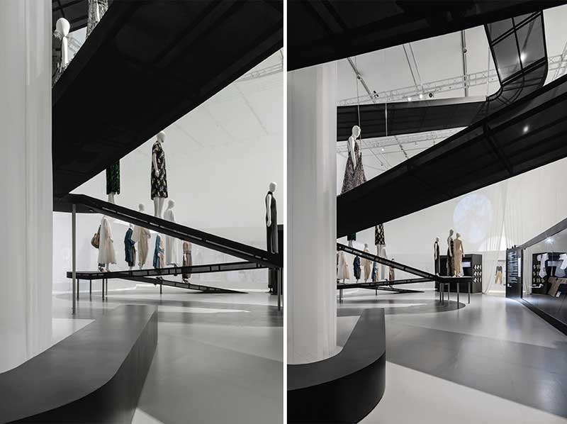 深圳南山區(qū)服裝展廳裝修設(shè)計模特展示