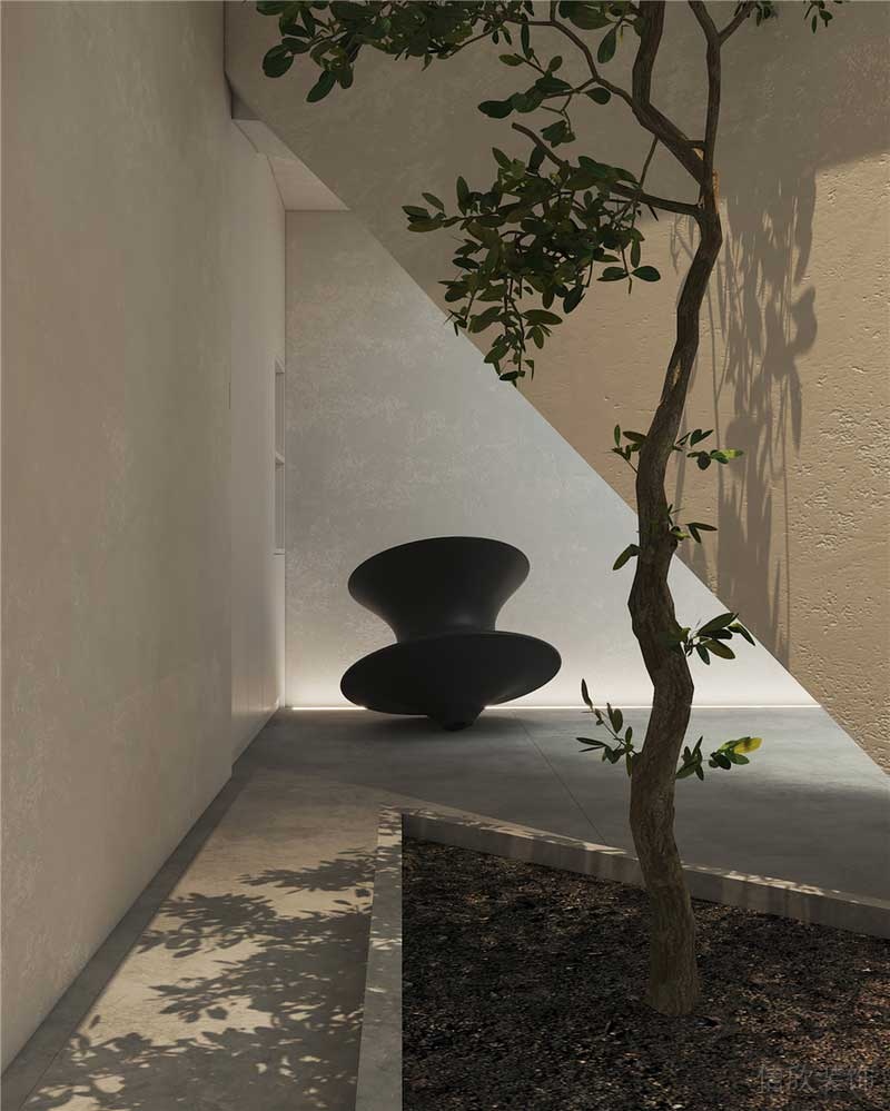 深圳南山現代簡約家庭裝修設計綠植景觀 深圳南山現代簡約家庭裝修設計綠植景觀