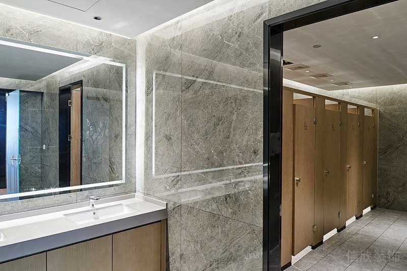 寶安區簡約風格辦公室裝修設計衛生間 寶安區簡約風格辦公室裝修設計衛生間