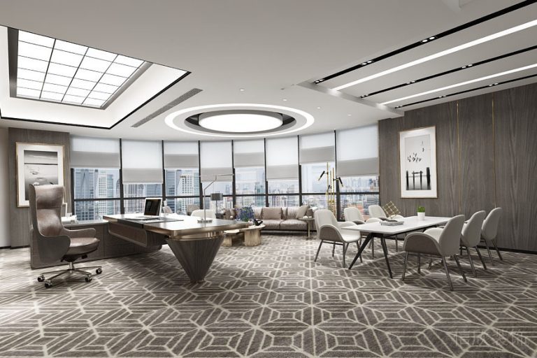 深圳龍華大浪現(xiàn)代辦公室裝修設(shè)計 2 768×512