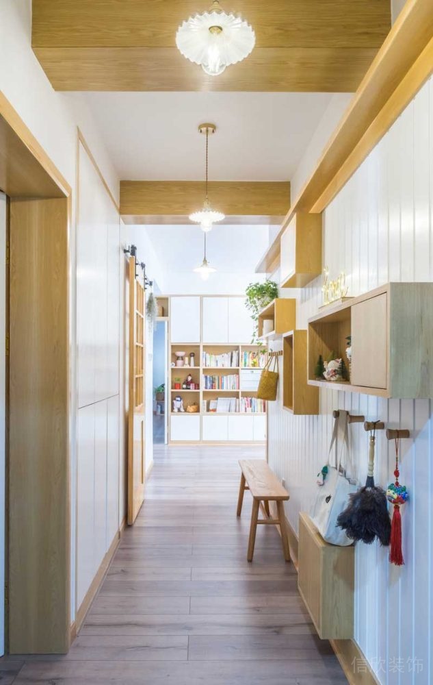 深圳羅湖區(qū)北歐風格家庭裝修設(shè)計實景圖