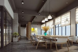 深圳藝術舞蹈培訓學校裝修設計會議區(qū) 900x558