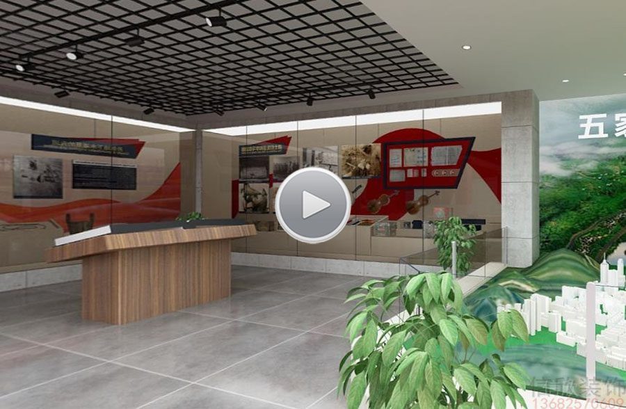 五家渠城市規(guī)劃展廳裝修設(shè)計(jì)榮譽(yù)墻 1