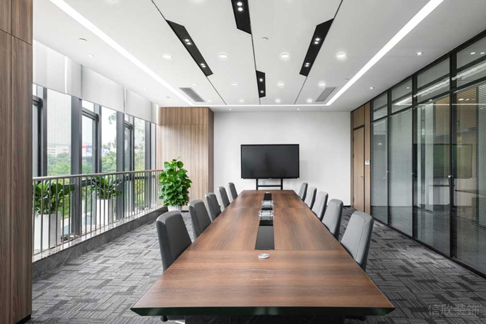 深圳羅湖區華潤大廈現代簡約風格辦公室設計案例會議室 深圳羅湖區華潤大廈現代簡約風格辦公室設計案例會議室