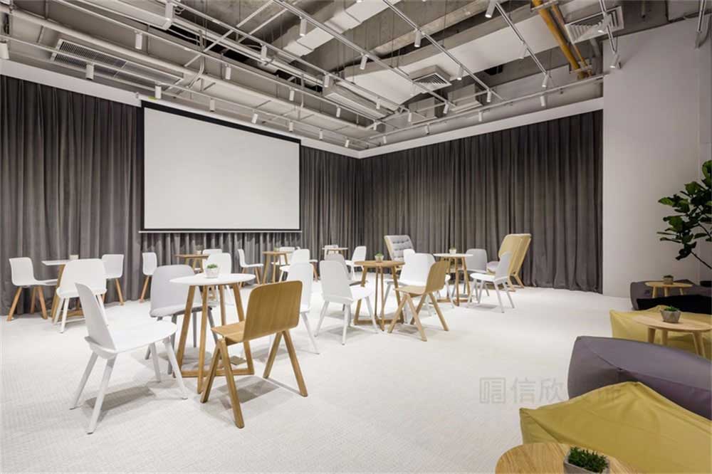 深圳羅湖簡約北歐風(fēng)餐飲店裝修設(shè)計(jì)散座休閑廳