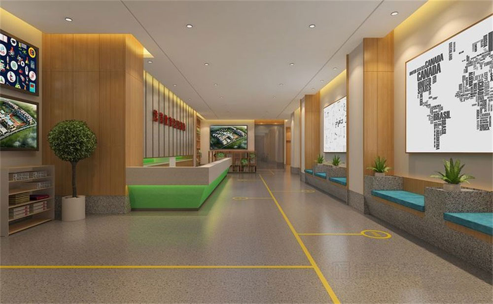 深圳市龍崗區平湖教育培訓基地過道 深圳市龍崗區平湖教育培訓基地過道