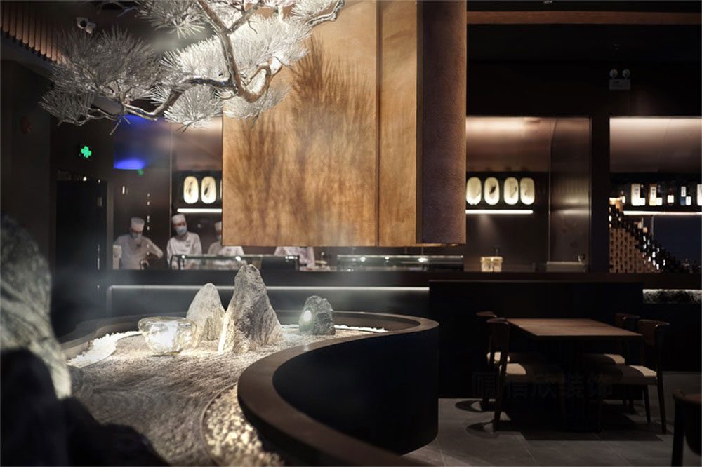 深圳鹽田新中式風格川菜館裝修設計軟裝陳設 深圳鹽田新中式風格川菜館裝修設計軟裝陳設