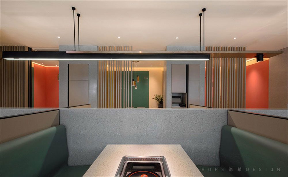 深圳南山現代簡約風格火鍋店裝修設計裝飾吊燈 深圳南山現代簡約風格火鍋店裝修設計裝飾吊燈