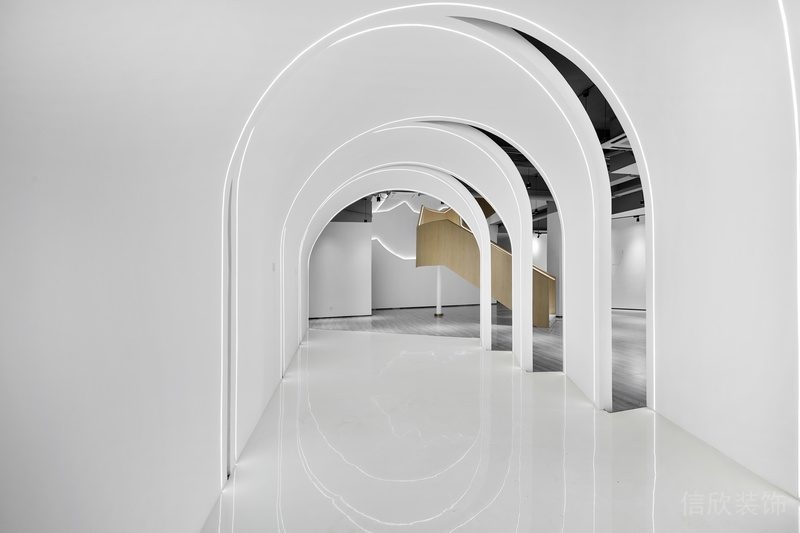 寶安區朗峻廣場現代簡約風格辦公室裝修設計光影效果 寶安區朗峻廣場現代簡約風格辦公室裝修設計光影效果