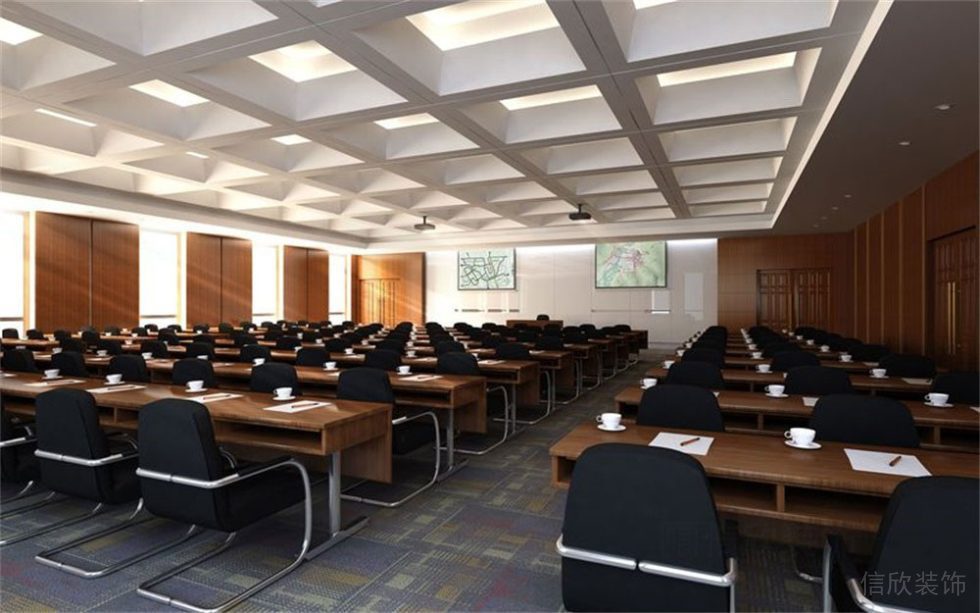 深圳市福田區(qū)新洲中石化培訓中心多功能室