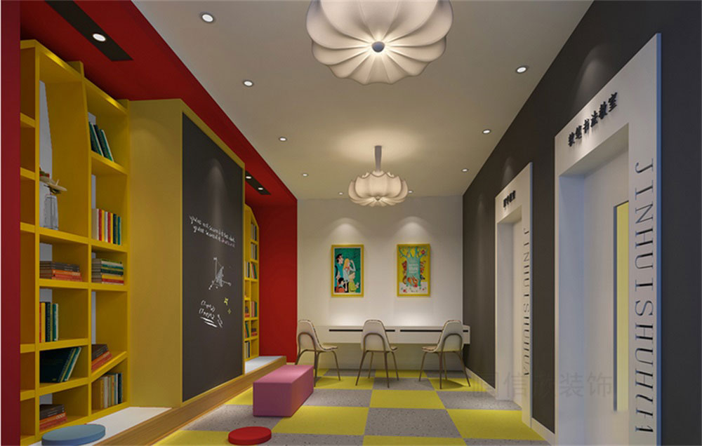 深圳市龍崗區平湖津慧書畫教育培訓基地裝修設計休息區 深圳市龍崗區平湖津慧書畫教育培訓基地裝修設計休息區