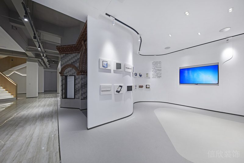 寶安區朗峻廣場現代簡約風格辦公室裝修設計展廳 寶安區朗峻廣場現代簡約風格辦公室裝修設計展廳