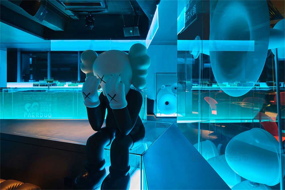 深圳龍崗現(xiàn)代風(fēng)格火鍋店裝修設(shè)計視覺感官