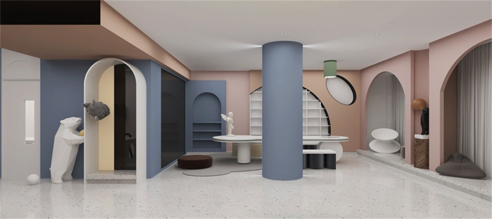 深圳市寶安區石巖兒童教育培訓教室休息區