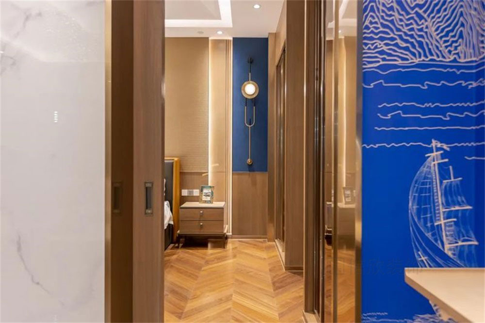 深圳龍崗藍調輕奢風格酒吧裝修設計貴賓客房地面鋪貼 深圳龍崗藍調輕奢風格酒吧裝修設計貴賓客房地面鋪貼