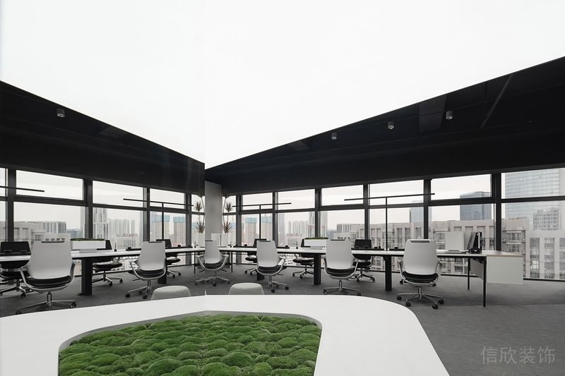 深圳福田卓越城現(xiàn)代風(fēng)格辦公室裝修設(shè)計開放式辦公區(qū) 深圳福田卓越城現(xiàn)代風(fēng)格辦公室裝修設(shè)計開放式辦公區(qū)