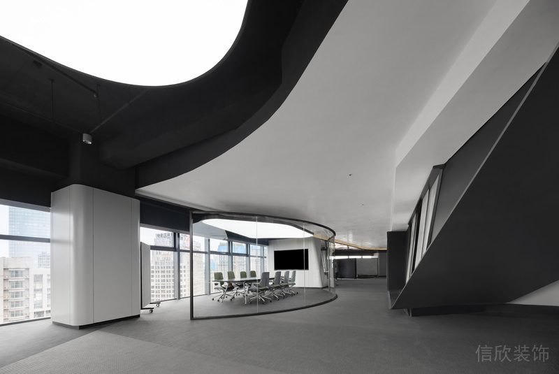 深圳福田卓越城現(xiàn)代風(fēng)格辦公室裝修設(shè)計元素概念 深圳福田卓越城現(xiàn)代風(fēng)格辦公室裝修設(shè)計元素概念