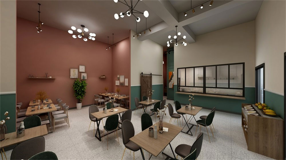 簡約北歐風(fēng)云南米線連鎖餐館深圳寶安店裝修設(shè)計(jì)用餐大廳 簡約北歐風(fēng)云南米線連鎖餐館深圳寶安店裝修設(shè)計(jì)用餐大廳