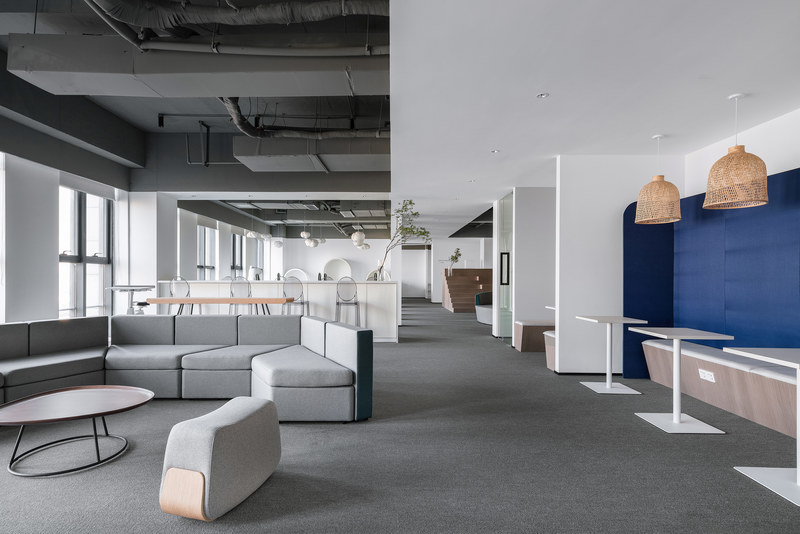 龍崗區啟迪協信深圳科技園簡約風格辦公室裝修多功能休閑接待廳 龍崗區啟迪協信深圳科技園簡約風格辦公室裝修多功能休閑接待廳