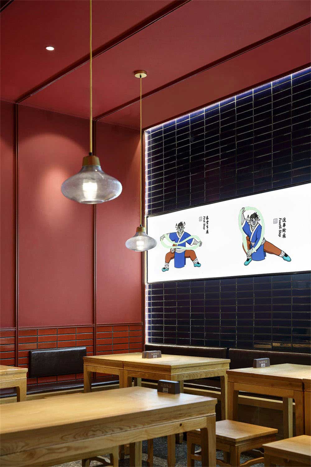 深圳新中式風格牛肉餐飲店裝修設計案例軟裝陳設 深圳新中式風格牛肉餐飲店裝修設計案例軟裝陳設
