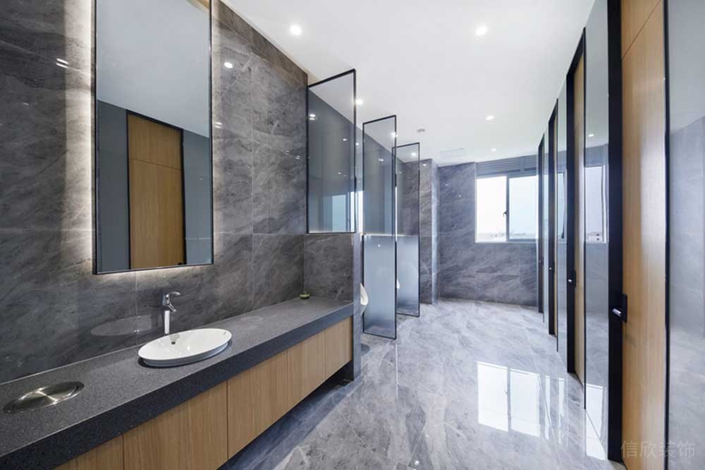 深圳市龍華區鴻榮源天俊現代簡約風格辦公室裝修洗手臺 深圳市龍華區鴻榮源天俊現代簡約風格辦公室裝修洗手臺