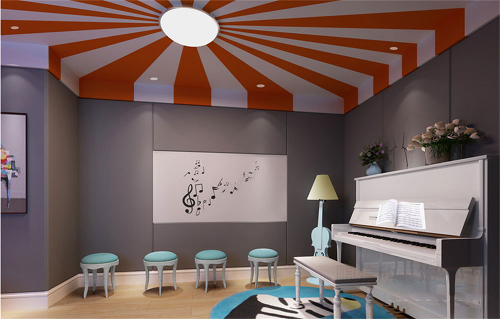 深圳市龍崗區平湖津慧書畫教育培訓基地裝修設計音樂教室 深圳市龍崗區平湖津慧書畫教育培訓基地裝修設計音樂教室