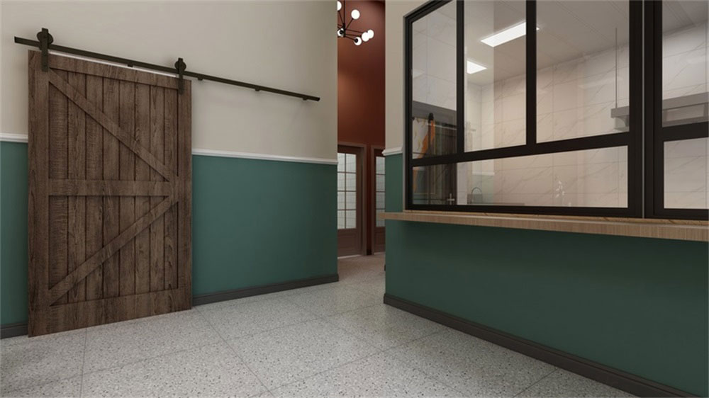 簡約北歐風(fēng)云南米線連鎖餐館深圳寶安店裝修設(shè)計(jì)實(shí)木推拉門 簡約北歐風(fēng)云南米線連鎖餐館深圳寶安店裝修設(shè)計(jì)實(shí)木推拉門