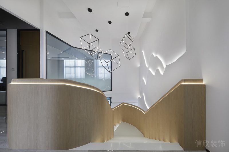 寶安區朗峻廣場現代簡約風格辦公室裝修設計動線規劃 寶安區朗峻廣場現代簡約風格辦公室裝修設計動線規劃