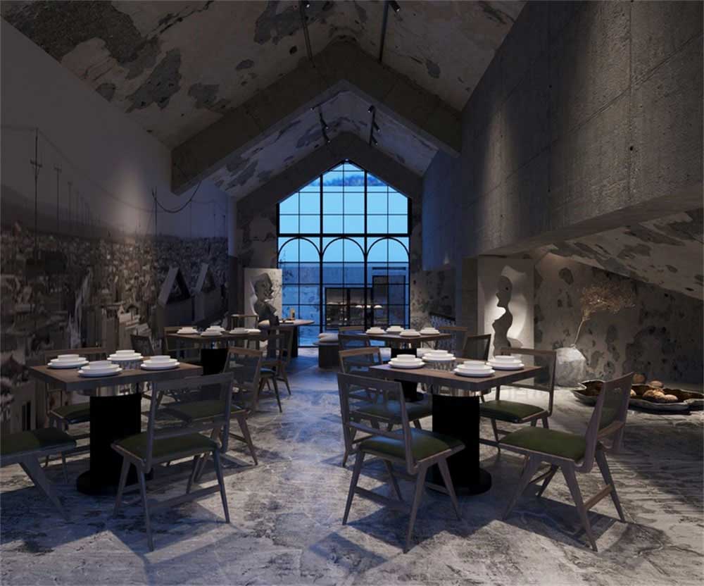 深圳龍華后現代工業混搭式異域風情餐廳裝修設計藝術陳列裝飾品 深圳龍華后現代工業混搭式異域風情餐廳裝修設計藝術陳列裝飾品