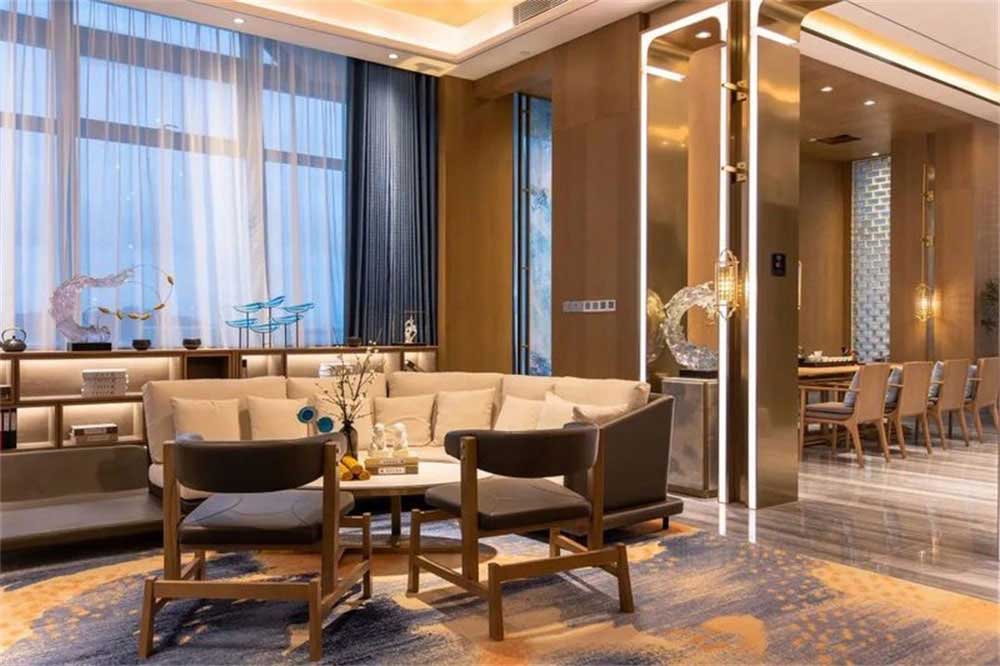 深圳龍崗藍調輕奢風格酒吧裝修設計貴賓包房休閑區 深圳龍崗藍調輕奢風格酒吧裝修設計貴賓包房休閑區