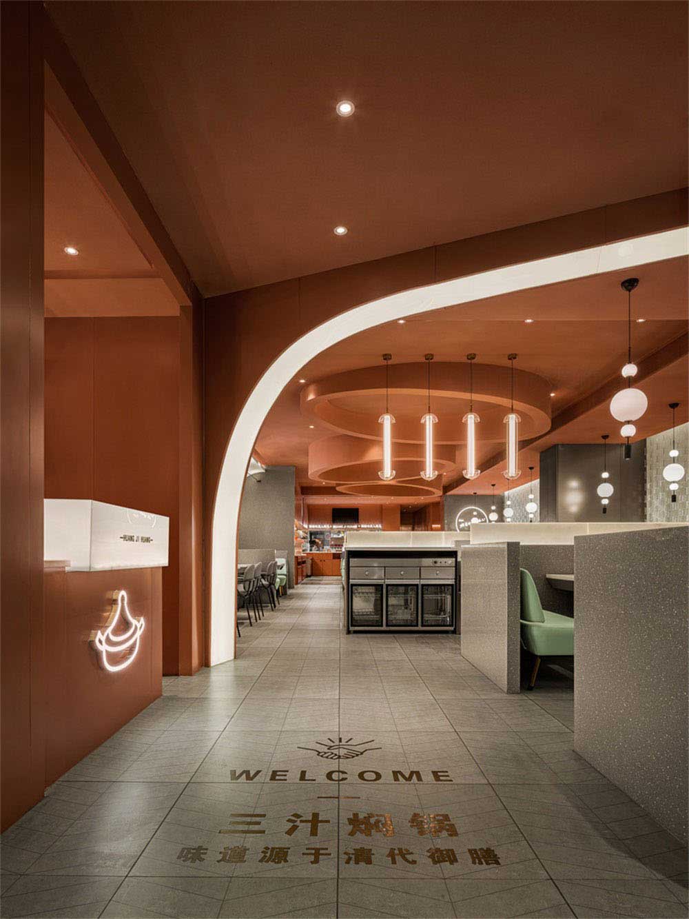 龍崗黃記煌現代風格餐飲連鎖店裝修設計氛圍調性 龍崗黃記煌現代風格餐飲連鎖店裝修設計氛圍調性