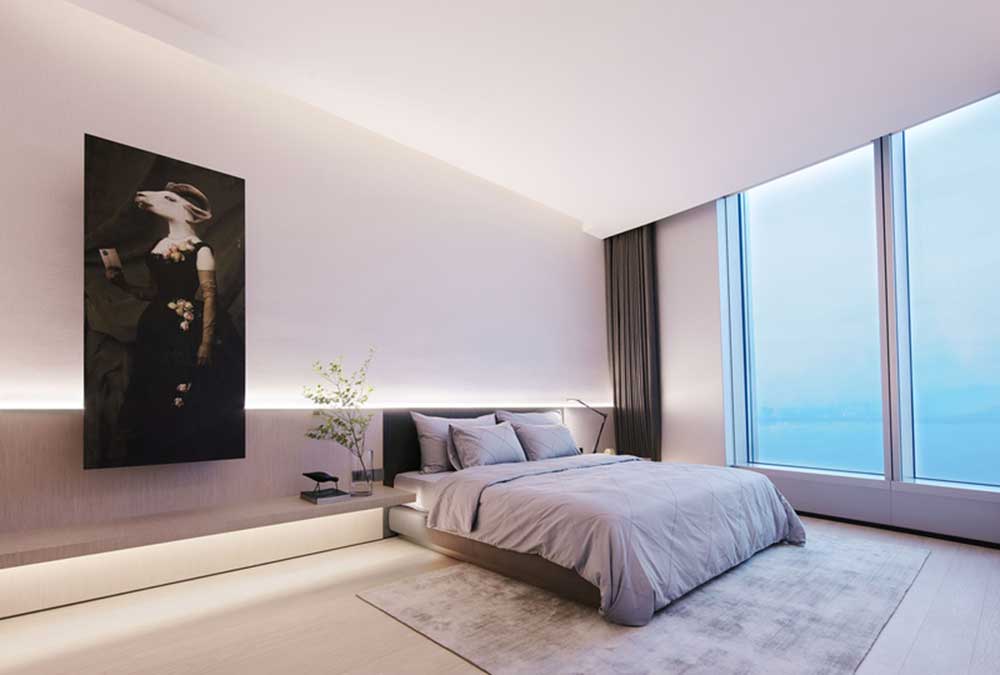 萬科濱海云中心極簡風格公司裝修設計案例總經理休息室 萬科濱海云中心極簡風格公司裝修設計案例總經理休息室