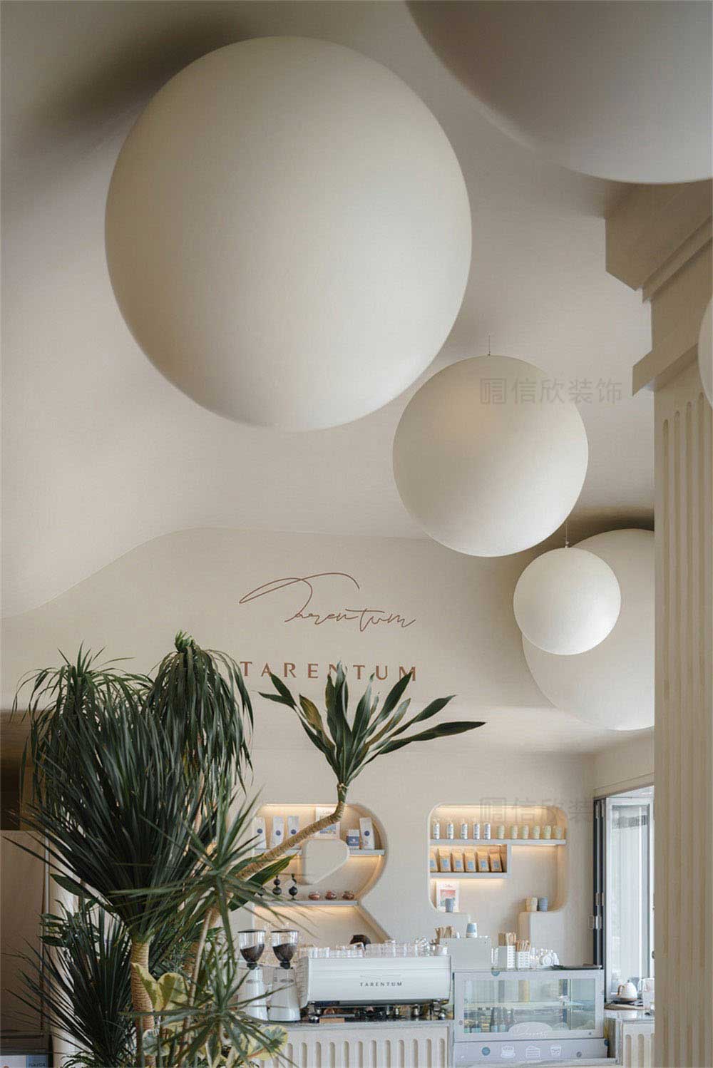 深圳寶安簡約風咖啡餐吧裝修設計咖啡水吧操作區 深圳寶安簡約風咖啡餐吧裝修設計咖啡水吧操作區