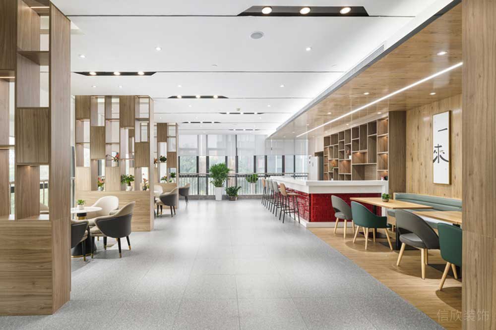 深圳羅湖區華潤大廈現代簡約風格辦公室設計案例休閑廳 深圳羅湖區華潤大廈現代簡約風格辦公室設計案例休閑廳