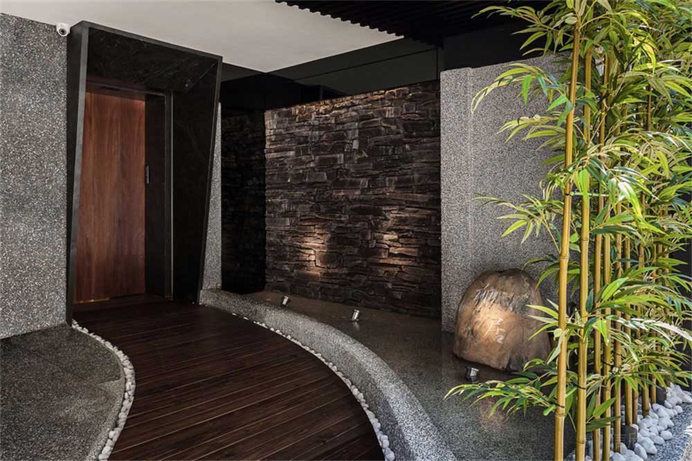 深圳寶安簡(jiǎn)約風(fēng)中餐廳裝修設(shè)計(jì)案例門頭形象