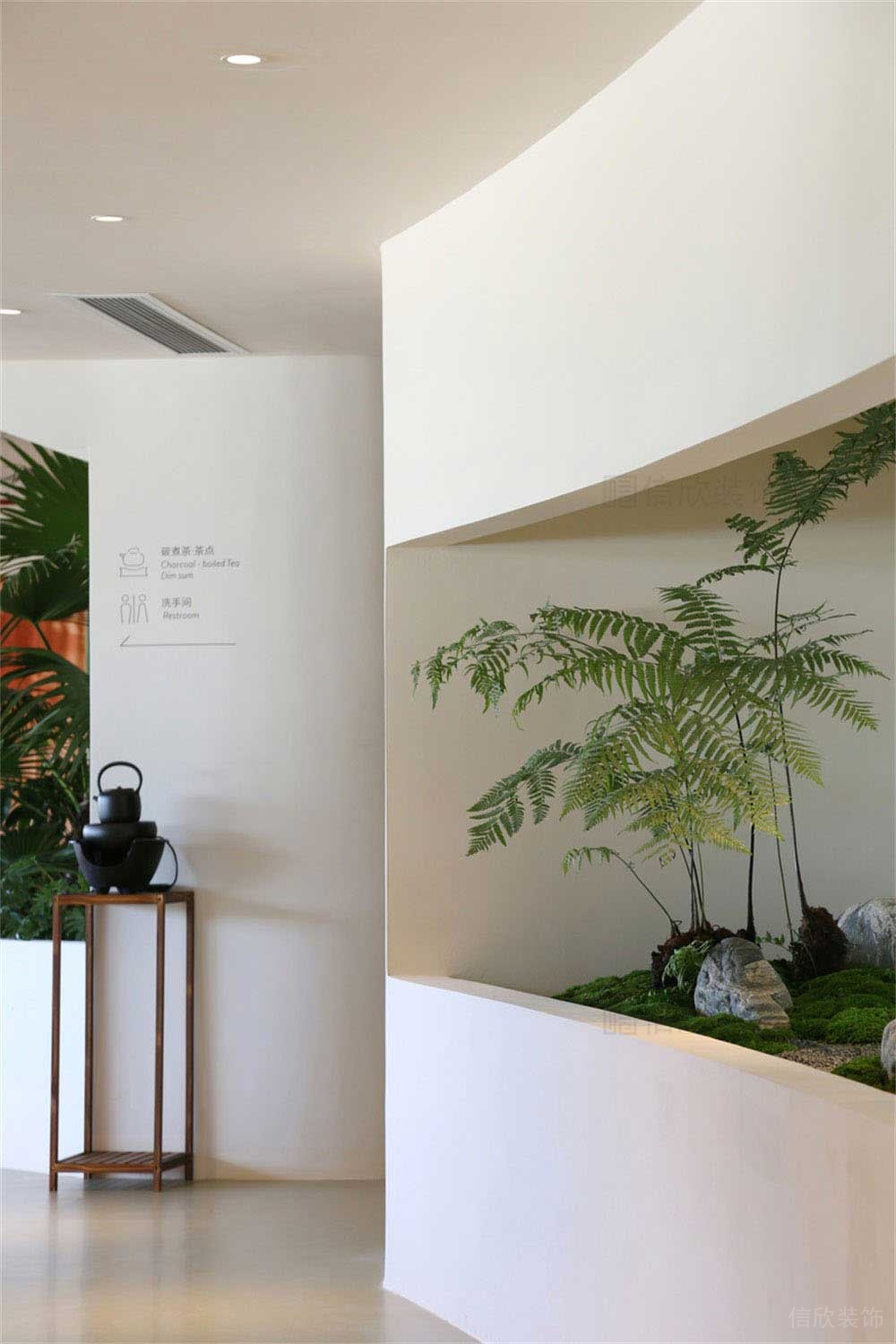 深圳簡(jiǎn)約風(fēng)格素食館裝修設(shè)計(jì)天花 深圳簡(jiǎn)約風(fēng)格素食館裝修設(shè)計(jì)天花