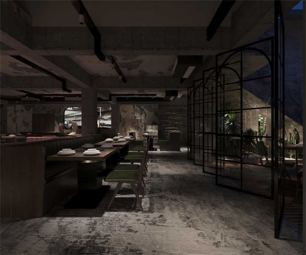 深圳龍華后現代工業混搭式異域風情餐廳裝修設計顏色搭配 深圳龍華后現代工業混搭式異域風情餐廳裝修設計顏色搭配