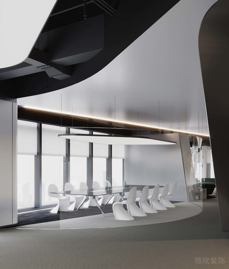 深圳福田卓越城現(xiàn)代風(fēng)格辦公室裝修設(shè)計會客室 深圳福田卓越城現(xiàn)代風(fēng)格辦公室裝修設(shè)計會客室