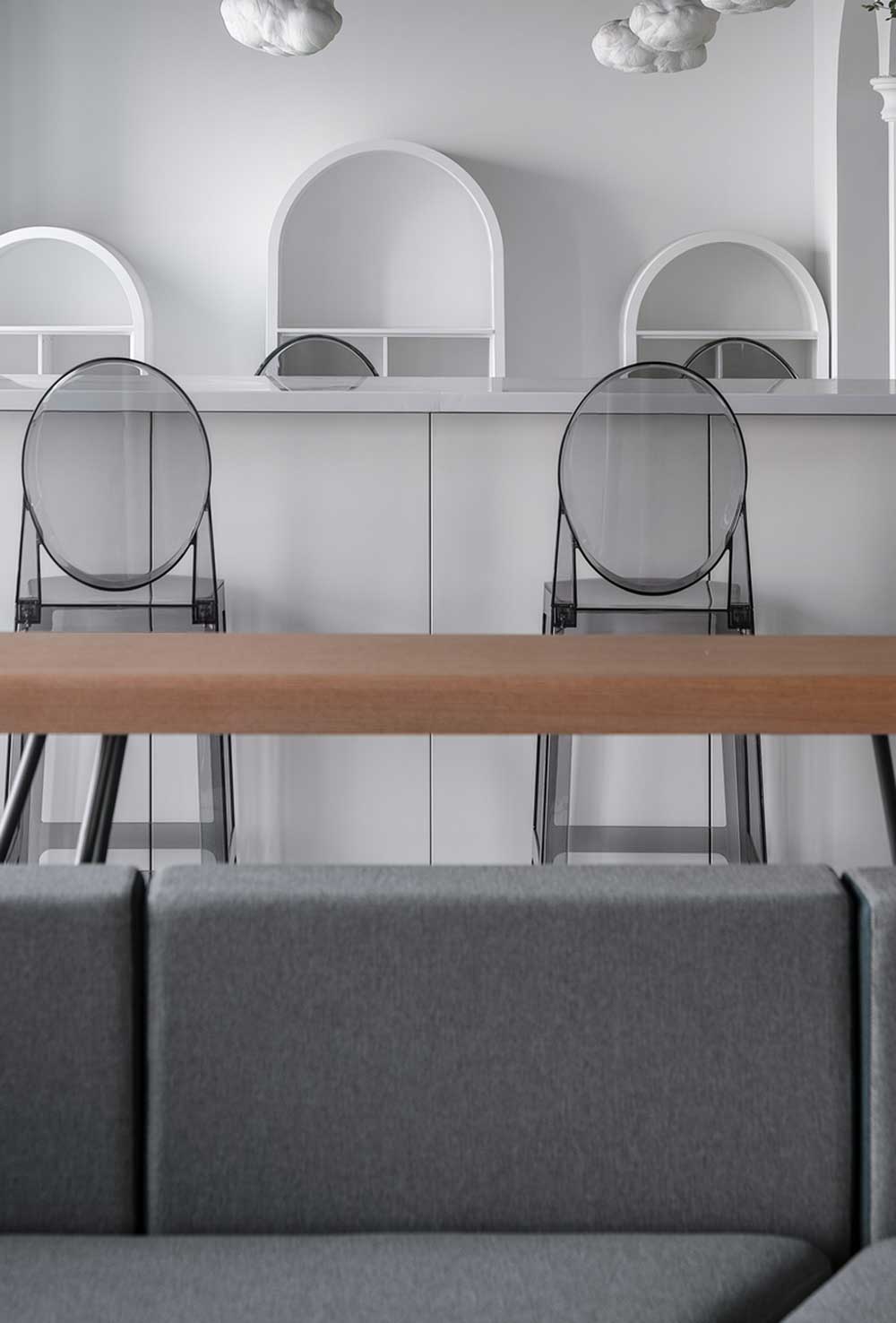 龍崗區啟迪協信深圳科技園簡約風格辦公室裝修吧臺休閑區 龍崗區啟迪協信深圳科技園簡約風格辦公室裝修吧臺休閑區