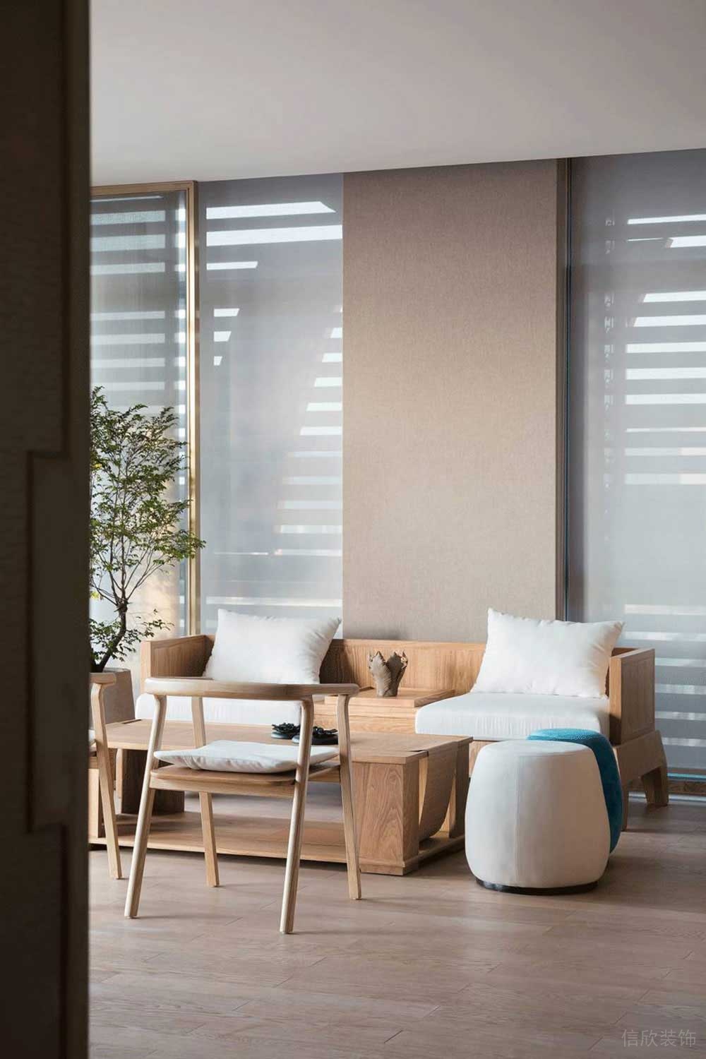 北歐風(fēng)格辦公室休閑區(qū)設(shè)計(jì)裝修圖