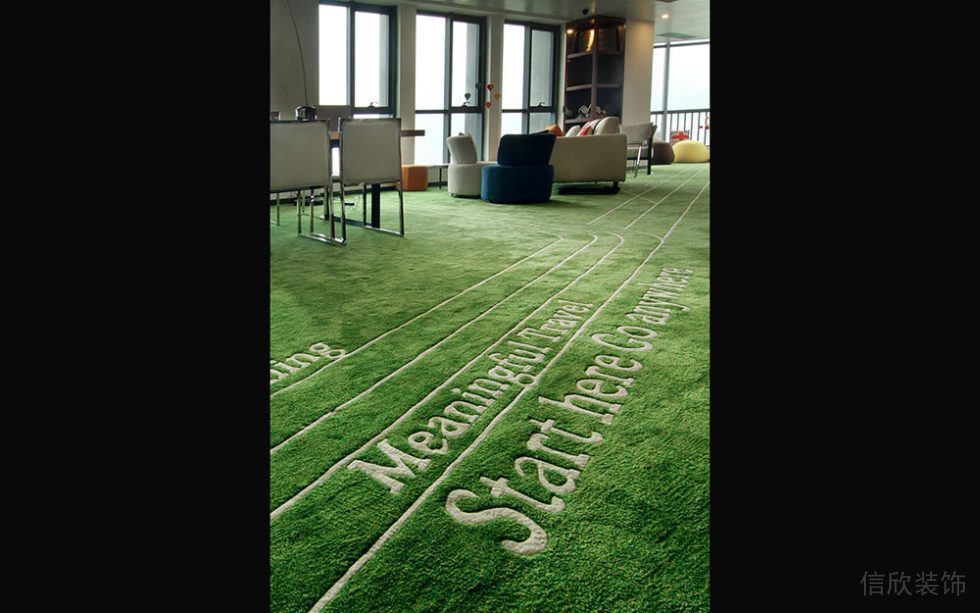 北歐風(fēng)商務(wù)辦公空間會客休閑廳裝修圖